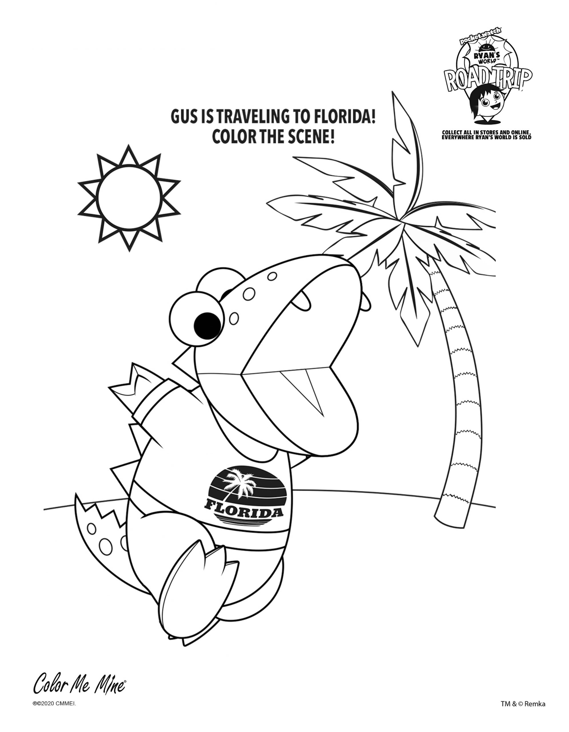 Ryan S World Coloring Fun Airdrie With over 28 pieces, it includes fine line markers, crayons, character erasers, sticker sheets, stencils, and coloring pages! airdrie color me mine