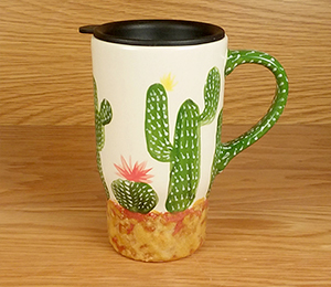 Airdrie Cactus Travel Mug