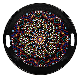 Airdrie Mosaic Mandala Tray