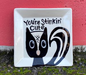Airdrie Skunk Plate