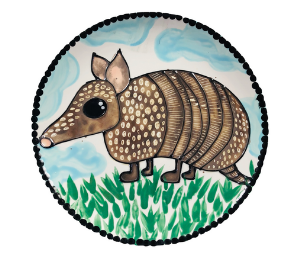 Airdrie Armadillo Plate