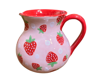 Airdrie Strawberry Pitcher