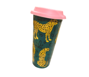 Airdrie Cheetah Travel Mug