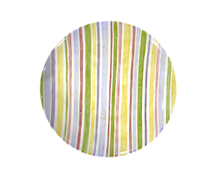 Airdrie Striped Fall Plate
