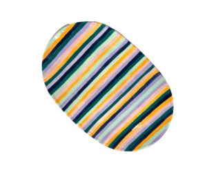 Airdrie Stripes Platter
