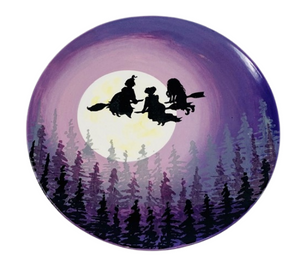 Airdrie Kooky Witches Plate