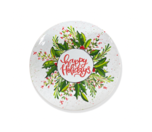 Airdrie Holiday Wreath Plate