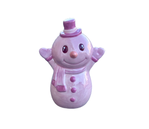 Airdrie Pink-Mas Snowman