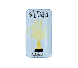 Airdrie Number One Dad Plate