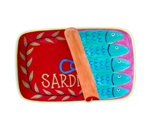 Airdrie Sardines Dinner Plate