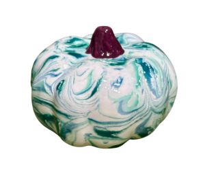 Airdrie Teal Shaving Cream Pumpkin