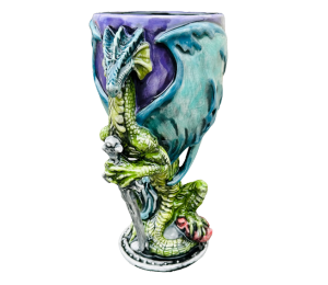 Airdrie Antique Dragon Goblet